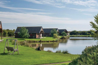 Westfield Country Park log cabins and carp fishing
